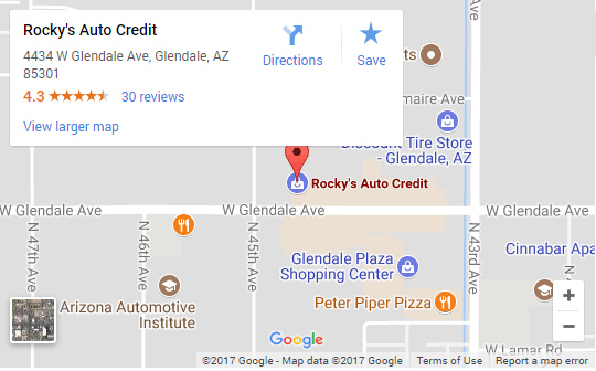 Rockys Auto Credit Glendale