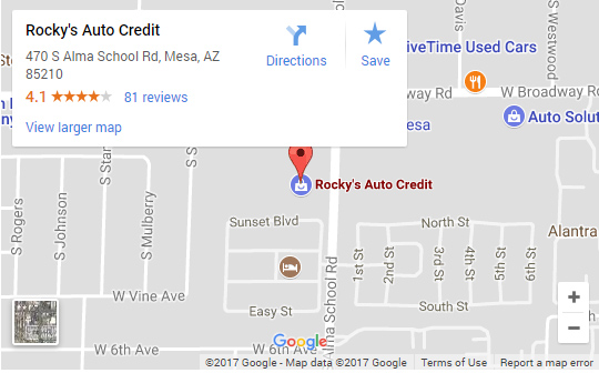 Rockys Auto Credit Mesa